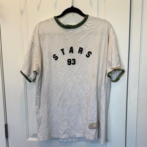 CCM NHL Men's Vintage Dallas Stars 93 T-Shirt Size XXL In White